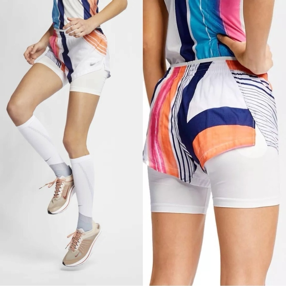 Nike Dri Fit Elevate 2 in 1 Track Running Shorts